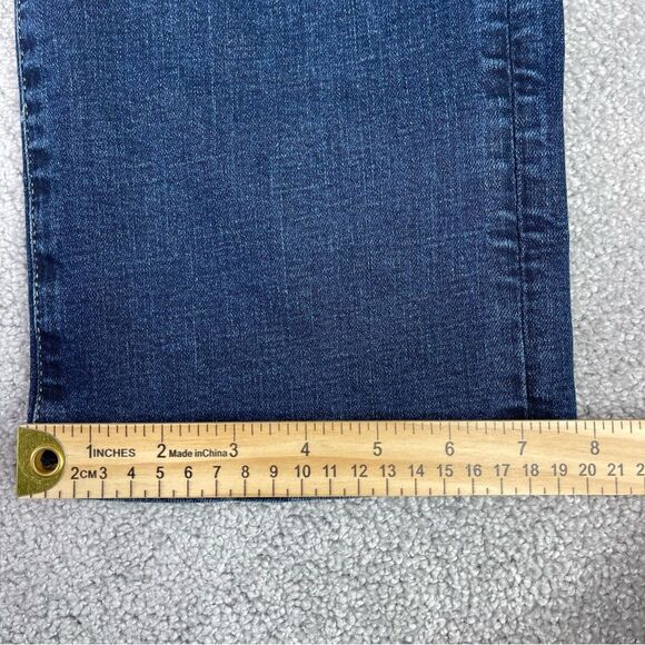 American Eagle Jeans Men's 30X31.5 Blue Bootcut Mid-Rise Dark Denim Preppy - Picture 11 of 12